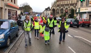 Marche de Noël des Gilets jaunes