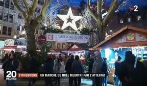 Comme un défi et pour dire "non" au terrorisme, le marché de Noël de Strasbourg ne désemplit pas - Témoignages
