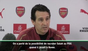 Transferts - Emery : ''On voulait faire venir Salah au PSG mais...''