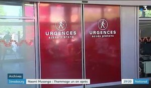 Strasbourg : un hommage à Naomi Musenga