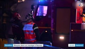 Réveillon : bloqués dans un manège à Rennes