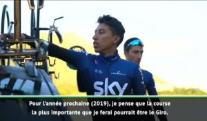 Sky - Bernal : ''J'aime beaucoup le Giro"