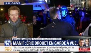 Gilets jaunes: Éric Drouet placé en garde à vue