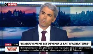 Benjamin Griveaux, Porte-parole du gouvernement : "Le mouvement des gilets jaunes est devenu le fait d'agitateurs qui veulent renverser le gouvernement."