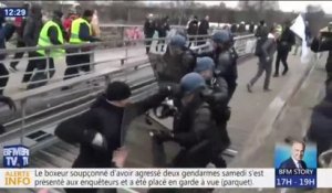 Le boxeur qui a agressé deux gendarmes à Paris s'est de lui-même rendu
