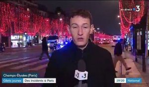 "Gilets jaunes" : quelle situation sur les Champs-Élysées au soir du 8e acte ?