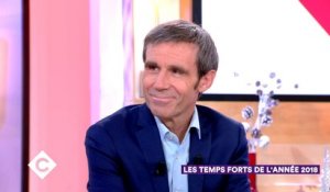 Les temps forts de 2018 : David Pujadas et Pascale de la Tour du Pin – C à Vous – 27/12/2018