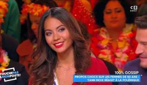 Miss France réagit aux propos de Yann Moix sur femmes de 50ans et plus - Regardez