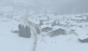 L'Autriche fait face à d'importantes chutes de neige