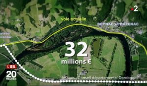 Video. Dordogne... et au milieu coule le béton