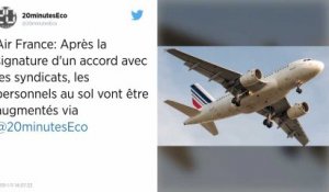 Air France. La direction annonce un accord salarial avec le personnel