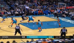 San Antonio Spurs at Oklahoma City Thunder Recap Raw