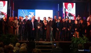 Cérémonie des voeux en images de la Communauté d'Agglomération Hérault Méditerranée du 11 janvier 2019