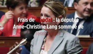 La députée Anne-Christine Lang sommée de rembourser des frais de mandat