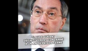 Claude Guéant définitivement condamné à un an de prison ferme