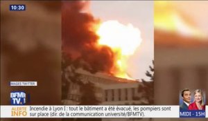 Incendie à l'université Lyon 1: que s'est-il passé?