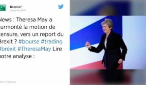 Royaume-Uni. Theresa May survit à la motion de censure et reste Première ministre