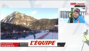 Fillon Maillet «Encore une course moyenne» - Biathlon - CM (H)