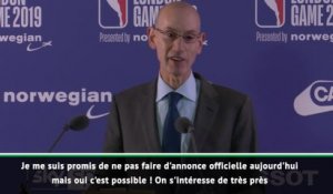 NBA - Adam Silver confirme que la NBA pourrait venir à Paris l'an prochain !