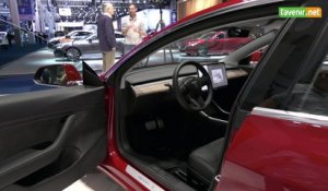 L'Avenir - Salon de l'auto : Tesla Model 3