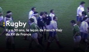 Il y a 30 ans, la leçon de French flair du XV de France