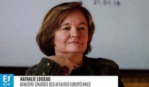 "Marine le Pen se ridiculise" avec des "énormités" sur le traité d'Aix-la-Chapelle, estime Nathalie Loiseau