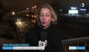 Essonne : la RN118 fermée par précaution au gré des chutes de neige