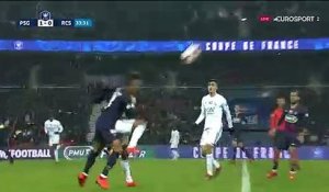 Une action rondement menée et Neymar passe à deux doigts du break