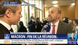 Le maire de Bourg-en-Bresse souhaite que "les ministres organisent des réunions publiques pour discuter" avec les Français