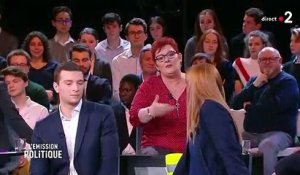 "Qu'elle enlève son gilet !" : sur France 2, une "gilet jaune" reproche à Ingrid Levavasseur de vouloir récupérer le mouvement en créant une liste aux européennes