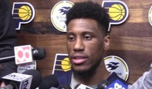 Practice: Pacers Discuss Oladipo's Injury