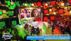 Filmée seins nus dans les coulisses de "Miss France",  les deux Miss s'expriment dans "Touche pas à mon poste" sur C8 - VIDEO