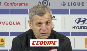 Genesio «Je me positionne aussi pas trop mal» par rapport à Jardim - Foot - L1 - OL