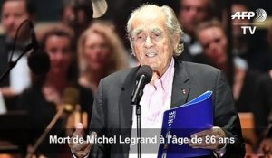 Décès du compositeur oscarisé Michel Legrand