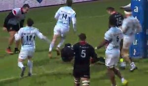 TOP 14 - Essai Noa NAKAITACI (LOU) - Lyon - Racing 92 - J15 - Saison 2018/2019