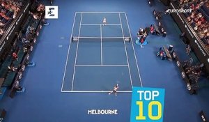Nadal, Federer ou Chardy : les plus beaux passing-shots vus à Melbourne