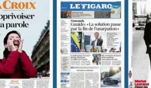 Revue de presse du 28/01