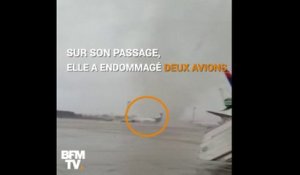 En Turquie, une tornade frappe l'aéroport d'Antalya et endommage des avions