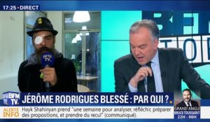 Jérôme Rodrigues: "J’ai la certitude que j’ai été atteint par un tir de LBD"