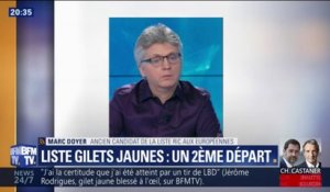 Marc Doyer se retire de la liste "gilets jaunes" aux européennes: "je suis tout sauf un opportuniste"