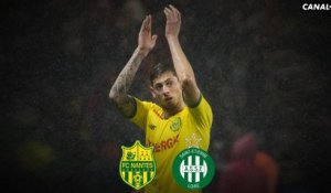 Les premières minutes de Nantes / Saint-Étienne - L'hommage à Emiliano Sala.