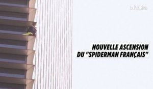 Le "Spiderman français" escalade un gratte-ciel à Manille