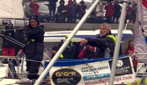 Voile: Van den Heede, 73 ans, gagne la Golden Globe Race