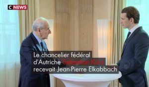 Sebastian Kurz : "En Autriche, nous pensons que les Gilets jaunes sont une forme de manifestation violente"