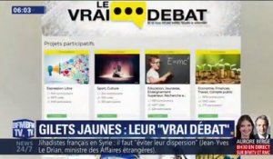 "Le vrai débat": quelles différences entre la plate-forme des gilets jaunes et "le grand débat" du gouvernement?