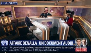 Affaire Benalla: un document audio