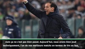 22e j. - Allegri : "L'un de nos meilleurs matches"