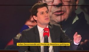 Julien Denormandie : "Jean-Luc Mélenchon hurle beaucoup [mais] fait en même temps le plaidoyer de Monsieur Maduro"