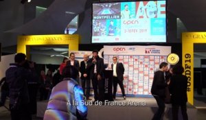 Tirage au sort de l'Open Sud de France 2019