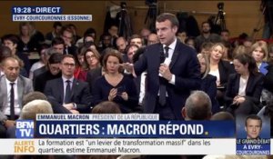 Débat: Emmanuel Macron "assume" la réforme des emplois aidés